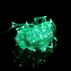 ไฟกระพริบแช่ LED ไฟประดับ ตกแต่ง Christmas LED String Light ชนิด 100 LEDs แสงเขียว