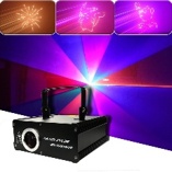 Colorfull animation laser